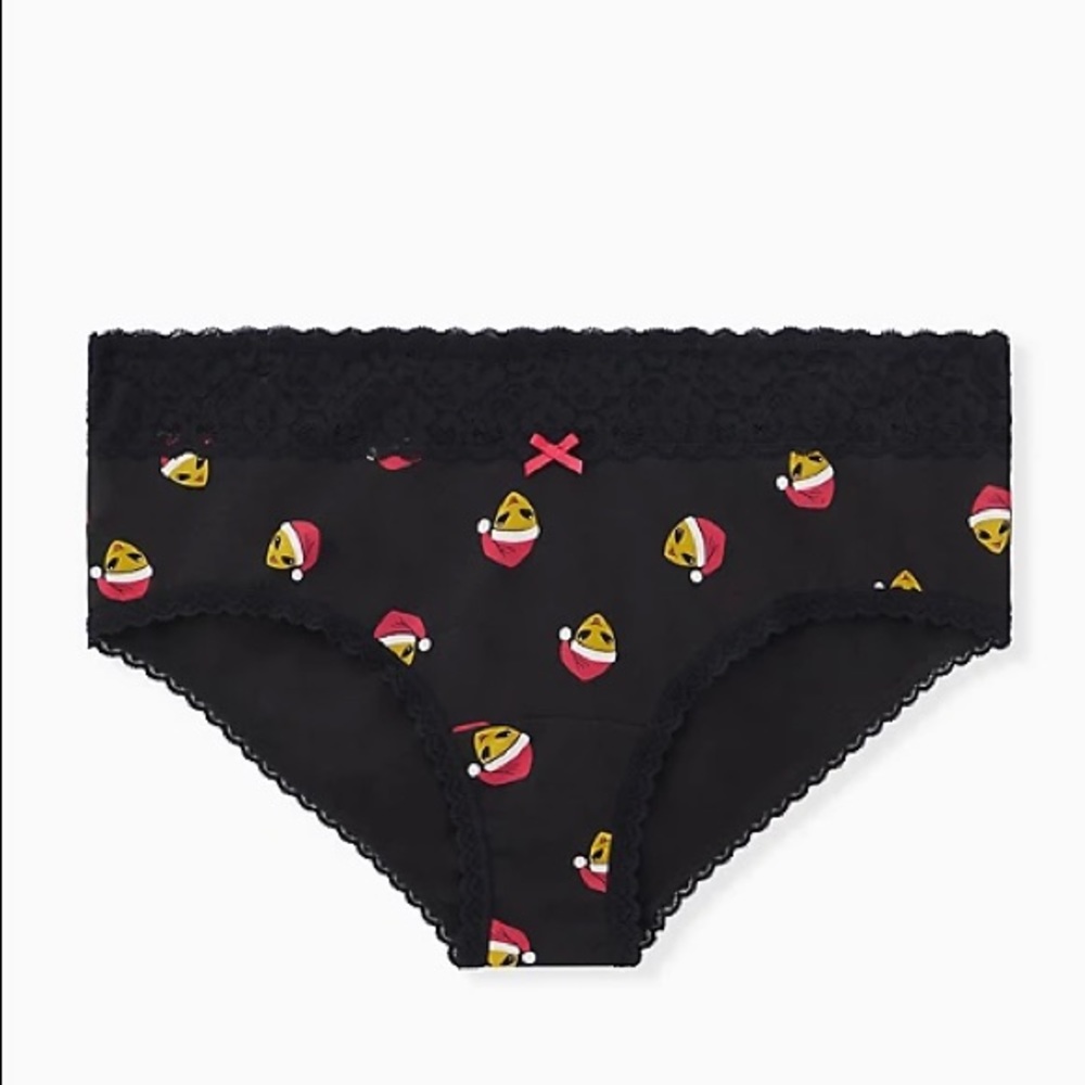 Torrid Merry Alien Lace Cotton Cheeky Panty size 5